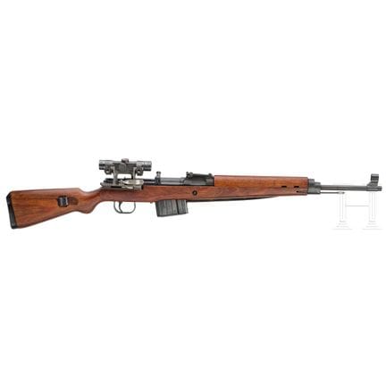 Un fucile semiautomatico Walther K 43, con codice 