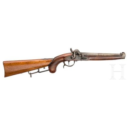 Amburgo - Pistola a percussione modello M 1855/56 