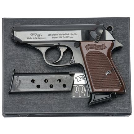 A Walther (Ulm) Mod. PPK, Hamburg Police, in box  