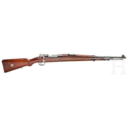 Una carabina Mauser Mod. 1935, «Carabineros»  
Cal