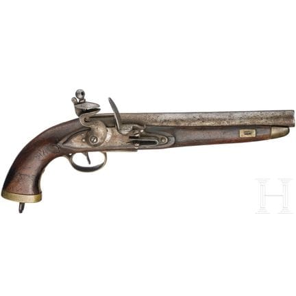 Pistola de chispa para servicio naval, Lieja, haci