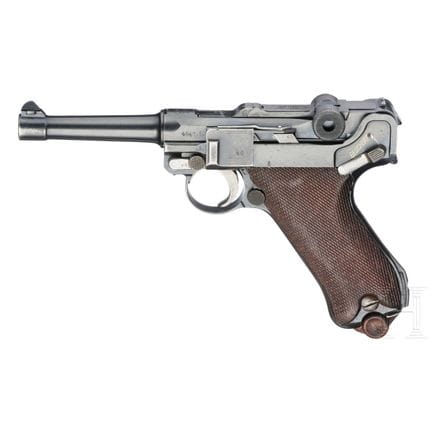 Una Luger DWM, 1918/1920, Polizia di Hannover  
Ca