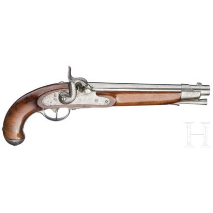 Una pistola experimental de caballería de 1855, fa