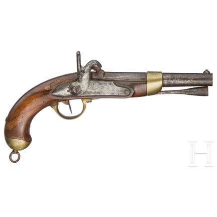 An M 1822 T bis cavalry percussion pistol by Mutzi