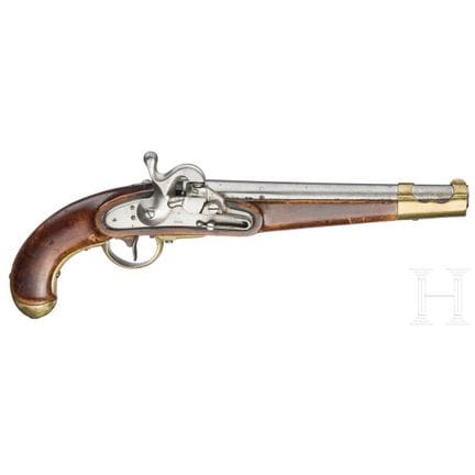 Pistola de policía del sistema M 1850 Augustin, fa