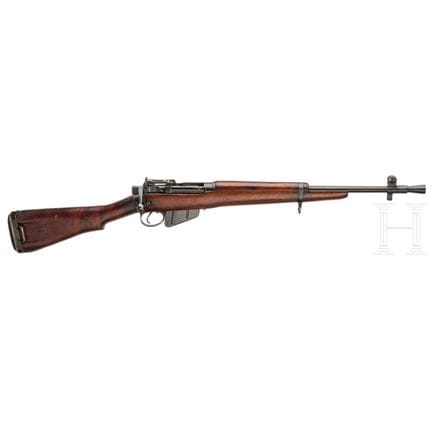 An Enfield No. 5 Mk I "Jungle Carbine"  
Cal. .303