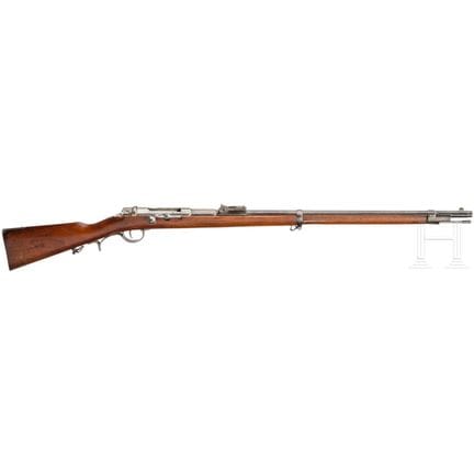 Un "fucile da caccia" M 1871, OEWG  
Calibro 11,15
