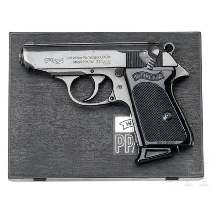A Walther (Ulm) Model PPK  
Caliber .22lr, No. 116