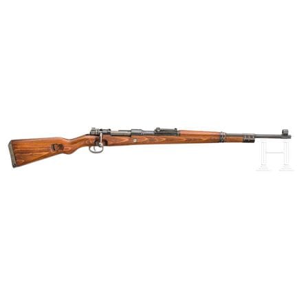 Una carabina 98k, “modello da guerra”, codice “byf