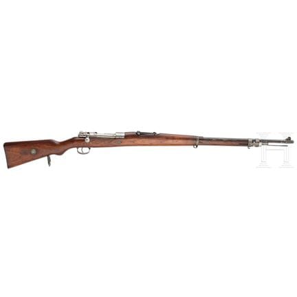 Un Mauser DWM Modelo 1908  
Calibre 7x57, n.º 8139