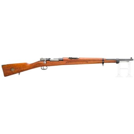 Una carabina Husqvarna, modelo M/38, 1942  
Calibr