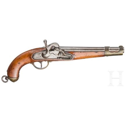 Una pistola de caballería M 1851, sistema Augustin