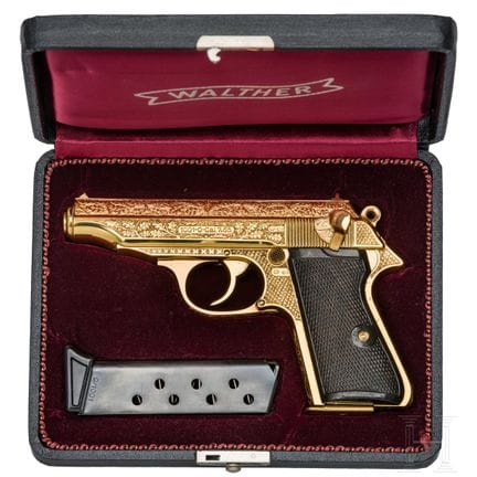 A Walther PP 1001, a presentation gun for highrank