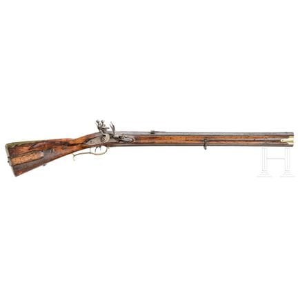 Una carabina M1768 de cañones superpuestos fabrica