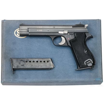 A SIG Mod. 210-4, German Border Police (BGS)  
Kal