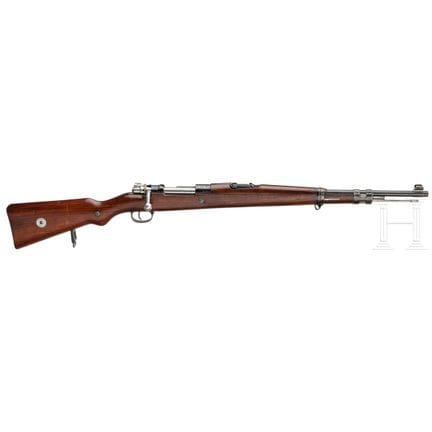 Una carabina Mauser Mod. 1935, «Carabineros»  
Cal