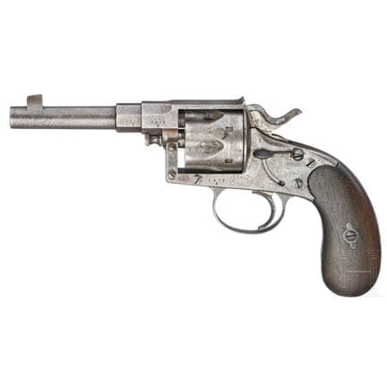 Revolver dell’Impero mod. 1883, prodotto dal Conso