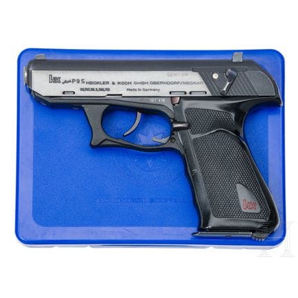 Heckler & Koch P9S, service gun  
Kal. 9mmLuger, N