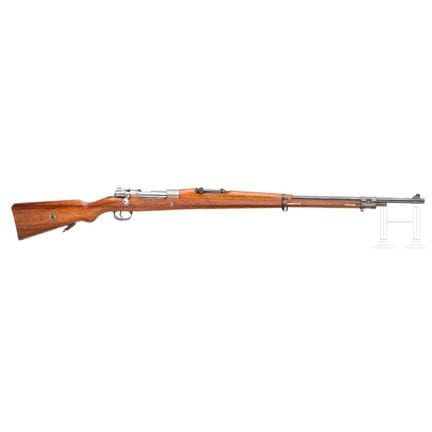Un DWM Mod. 1908  
Calibre 7x57, n.º 1393, con el 