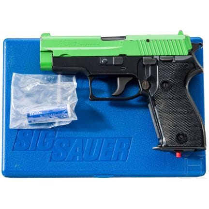 A SIG Sauer P 6 trainings pistol, German Police, w