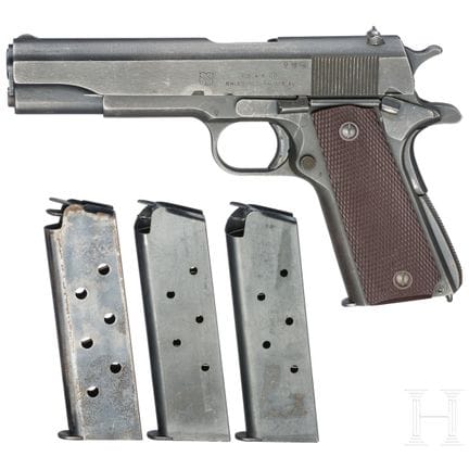 A Union Switch &amp; Signal 1911 A1型  
口径 .45Auto，