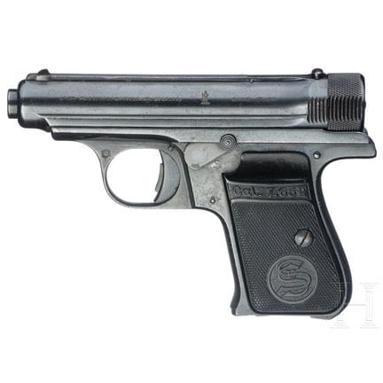 A Sauer & Sohn Mod. 30, "Behördenmodell"  
Kal. 7,