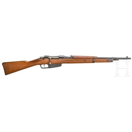 Un Carcano Mod. 38 «Fucile corto» de Terni  
Calib