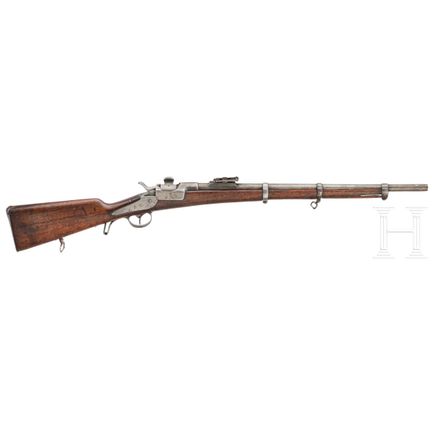Carabina OEWG mod. M 1873  
Calibre 11x50R Werndl 