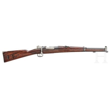 Un Mauser Mod. 1894  
Calibre 6,5x55SE, n.º 4093, 