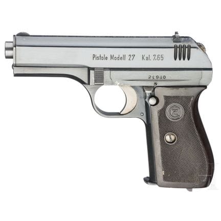 A CZ Mod. 27, Fabbrica di armi della Boemia  
Cali