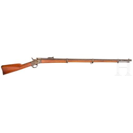 Un Husqvarna modelo 1867 Rolling Block  
Calibre 1