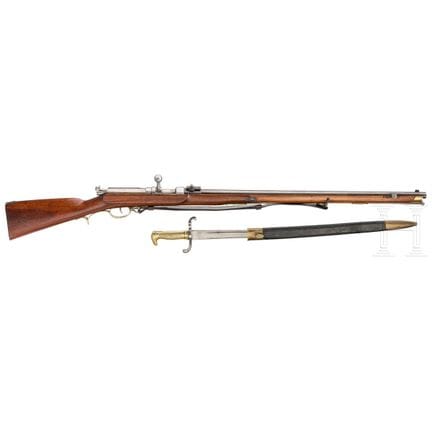 Fucile da fuciliere M1860, Danzica  
Calibro 15,2 