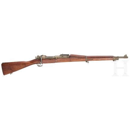斯普林菲尔德1903型MK1  
口径 .30-06Spring，编号1058333，哑光枪管，长度