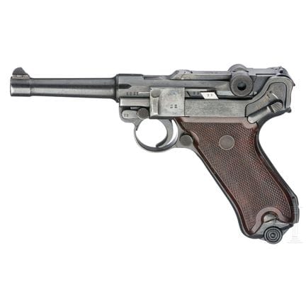 A Mauser Luger, Code "42 S/42", VOPO  
Kal. 9mmLug