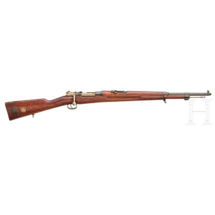 Una carabina Carl Gustaf, modelo M/96, 1935  
Cali