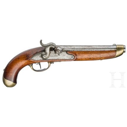 Pistola a percussione convertita M 1817/45 UM  
Ca