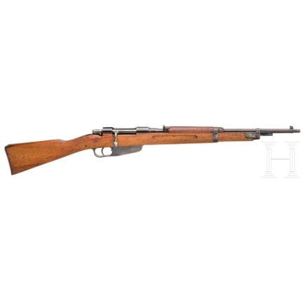 Carcano Mod. 1938 de Terni  
Calibre 6,5x52 Carcan