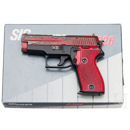 A SIG Sauer Mod. P 6 trainings pistol, German Poli