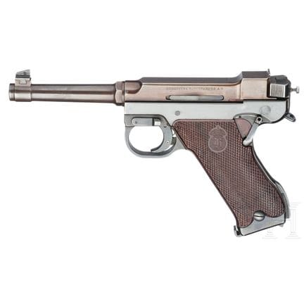A Husqvarna M40  
Caliber 9mm Luger, no serial num