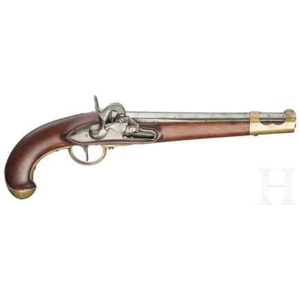 Una pistola transformada M 1828, sistema Augustin 