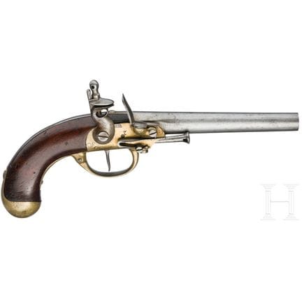 Pistola de chispa de caballería M 1777, 2.º modelo