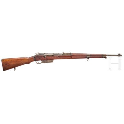 FEG Mod. 35M 短步枪  
口径 8x56R Mannl，编号 3038，粗糙枪管，长度 