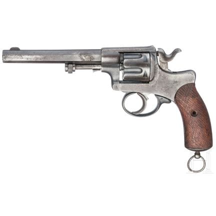 De L. Soleil, modelo 1878  
Calibre 9,1 mm Abadie,