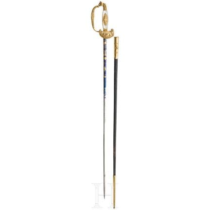 An official's sword from the reign of King Ludwig 