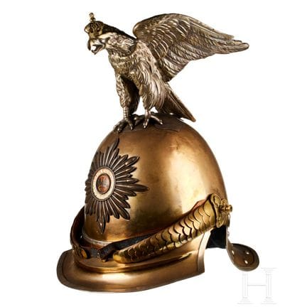 Elmo da ufficiale della Guardia del Corpo prussian