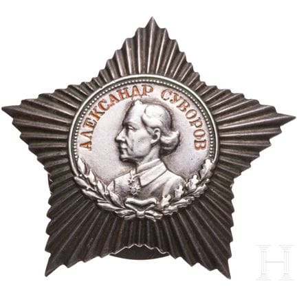 Ordre de Souvorov, 3e classe, Union soviétique, da
