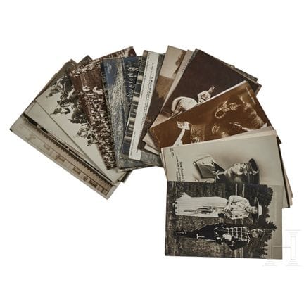 Conjunto de postales de la caballería prusiana, n.