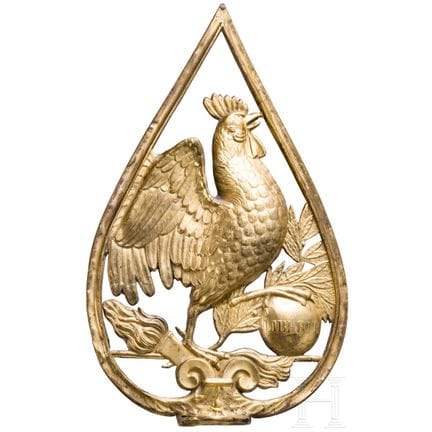 Mástil de la Guardia Nacional, 1830-1848  
Metal n