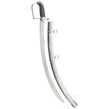 A sabre M 1796 for light cavalry officers  
Stark 