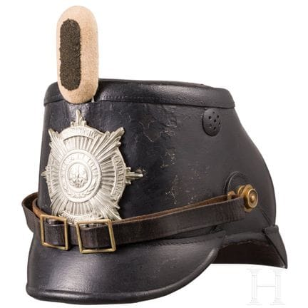 Uno shako M 1895 per i comandanti dei battaglioni 